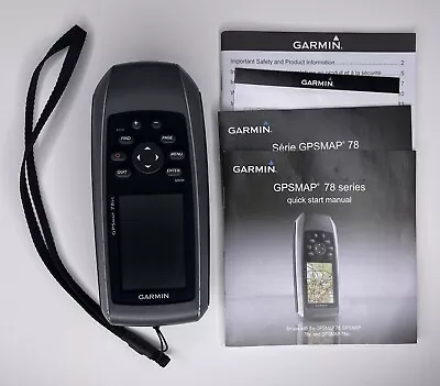 Garmin GPSMAP 78sc Handheld GPS Tested And Works • $199.99