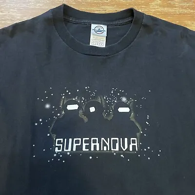 Vintage Y2K SUPERNOVA T Shirt Size Large Tour Pop Punk Rock Band Man Or AstroMan • $100