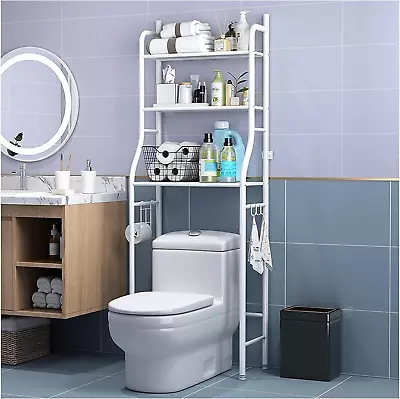 Over The Toilet Storage 3-Tier Bathroom Organizer Over Toilet Organizer RackMu • $75.92