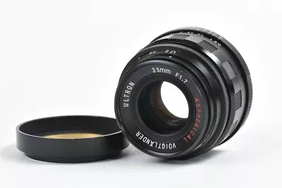 ULTRON Voigtlander 35mm F/1.7 Aspherical Black Lens From Japan • $350