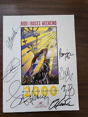 £393.26 • Buy Ride For The Roses 2000 Program, Signed By Armstrong, Indurian, Merckx, Heiden