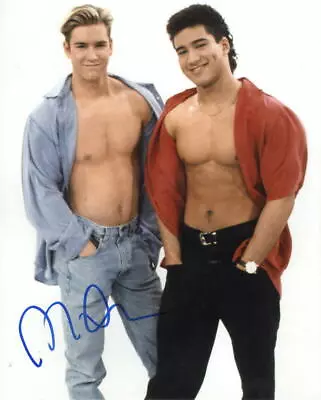 Sexy Mark Paul Gosselaar Signed 8x10 Photo Saved By The Bell Zack Morris Coa B • $100