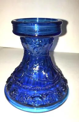 Vintag Blue Glass Hyacinth Paper Whites Flower Bulb Forcer Fancy Vase FANCY Rare • $39