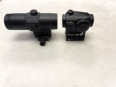 Vortex VMX-3T 3X Magnifier With Flip Mount & Vortex Crossfire Red Dot Sight VIP • $188.50