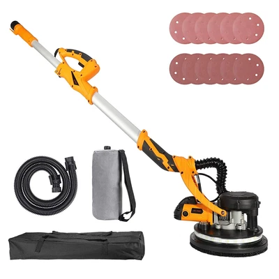 $175.99 • Buy 850W Electric Power Drywall Sander With Vacuum Dust Collector,