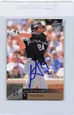 2009 Upper Deck #629 Ian Stewart Rockies Signed Auto *J3186 • $3