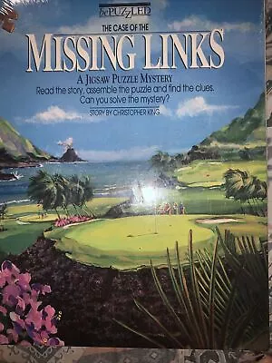 New Puzzle Game Bepuzzled The Case Of The Missing Links A Mystery Golf Theme • $14.95