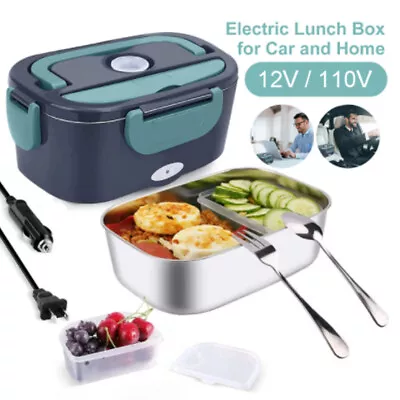 Portable Microwave Lunch Box Stove Oven For Pre-Cooked Meals 12V- 110V Car Truck • $23.99