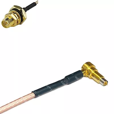 RG316 RP-SMA Female O-Ring To MS-156 MALE ANGLE RF Cable Rapid-SHIP LOT • $13.49