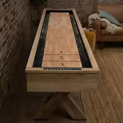 (Its Back!!) Shuffleboard Table With Buffet Top (9 Ft.) (LED) • $1169.73