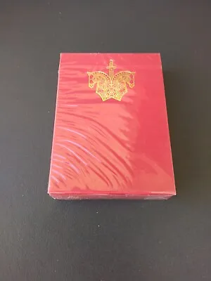 New Sealed Limited Red Knights Playing Cards By Ellusionist RARE! Don't Wait! • $7.95