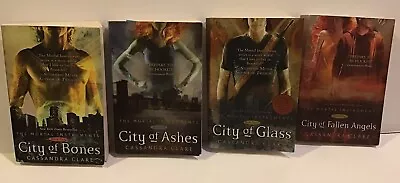 The Mortal Instruments Book Series 1-4 By Cassandra Clare PB Books • $15.99