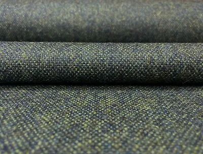 7.625 Yds Maharam Beck Malachite Blue Green Woven Wool Blend Upholstery Fabric • $158.60