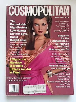 Cosmopolitan Magazine March 1983 • $17.99