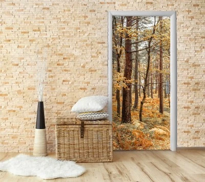 £139.59 • Buy 3D Woods A681 Door Wall Mural Photo Wall Sticker Decal Assaf Frank Sinsin