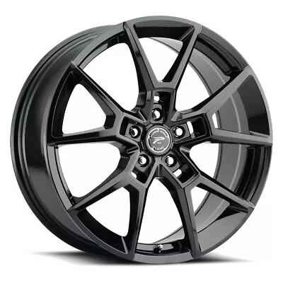 17  Platinum 462BK Matrix 17X8 5x100 Gloss Black With Clear-Coat Wheel 35mm Rim • $209