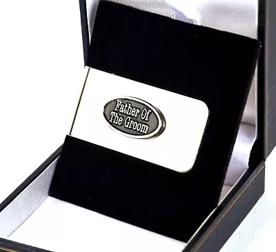 Father Of The Groom Money Clip - Father Of The Groom Wedding Gift - New Ex Stock • £12.99