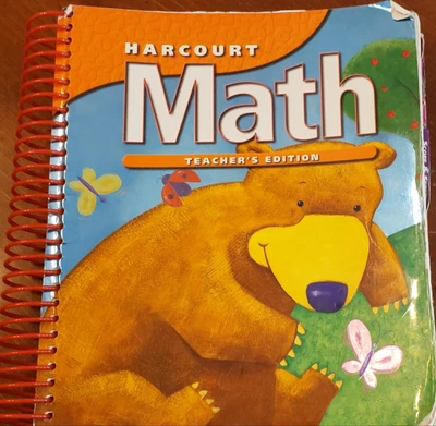 $35 • Buy Harcourt MATH Kindergarten,  Teacher's Edition