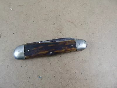 Pre-WW2 JA HENCKELS Solingen JUMBO SLEEVEBOARD WHITTLER Jack KNIFE Stag • $65