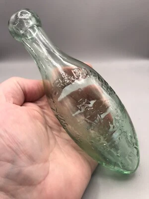 £3.20 • Buy Superb Crown Pic Hamilton Torpedo Bottle Not Codd Walker & Parker Coventry