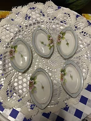 1920s Antique Hand Painted Nippon Nut  Bowls  Set Of 5  • $0.99