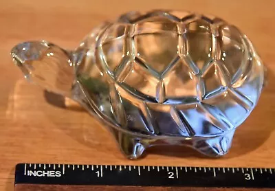 Villeroy & Boch Leaded Crystal Glass Turtle Paperweight • $13.50