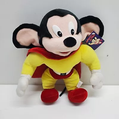 Vintage 2002 Viacom Mighty Mouse Stuffed Plush Doll • $9.99