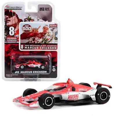 Greenlight 11544 #8 Marcus Ericsson 2022 Indy Champion Diecast Model Car 1:64 • $6.36