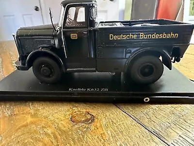 Autocult  1: 43 Kaelble - K632 Zb Truck Deutsche Bundesbahn Germany 1963 - Black • $18.83