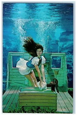 C1960s Snow White And The Mermaids View Weeki Wachee Springs Florida FL Postcard • $29.95