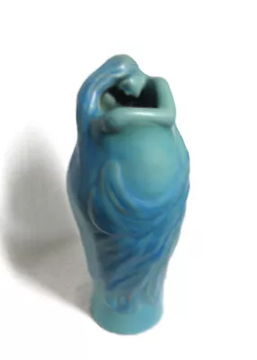 Vintage Van Briggle Art Nouveau Lorelei Turquoise Vase AA Mark-Colo Spgs. Co. • $349.99