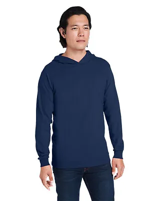 Fruit Of The Loom Men's HD Cotton Jersey Hooded T-Shirt - 4930LSH • $15.98