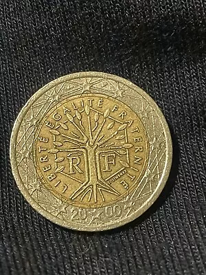 2000 France Coin 2 Euro RF • $2