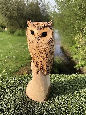 £55 • Buy Bespoke Chainsaw Owl Carvings In Wood 1320233