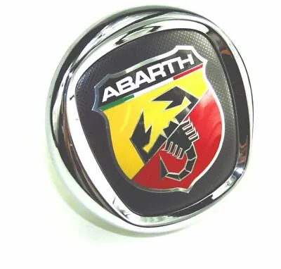 Abarth Push Button Boot Tailgate Badge Punto Evo & New Bravo 735521565 NEW • $164.40