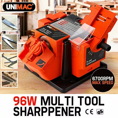 UNIMAC Electric Multi Function Tool Sharpener Drill Bit Knife Scissors Chisel • $53