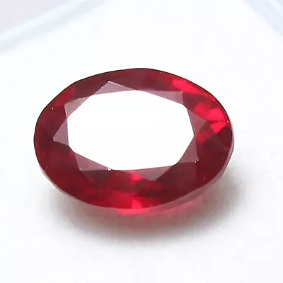 Natural 4.75 Ct Certified RARE Burma Deep Blood Red Ruby Stunning AAA+ Gemstones • $20.58