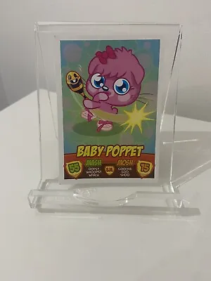 Baby Poppet - Moshi Monsters Mash Up! Series 2 Topps 2011 Trading Card • £1.95