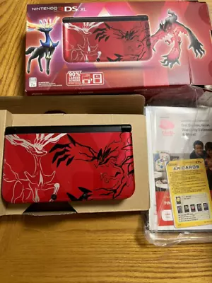 $500 • Buy Nintendo 3DS XL Pokemon X And Y Red Limited Edition Console
