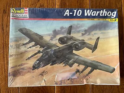 Revell Monogram A-10 Warthog Model Kit Airplane 1:72  ~ Sealed ~ • $9.99