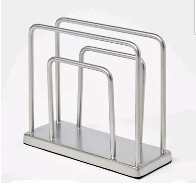 Threshold Napkin Holder Freestanding Wire Steel Metal Nickel Finish • $8.80