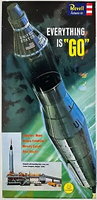 Friendship 7 Mercury Capsule Atlas Booster 1:110 Revell H-1833:250 NEW Open Box • $97.72