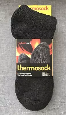 Luxury Merino Wool Hiking Walking Socks One Pair Charcoal Grey Size 9-11 • £9.99