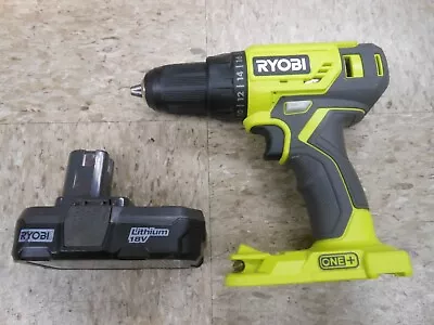 RYOBI P215 18v 1/2” Cordless Drill/Driver With P102 Battery ONLY • $29.99