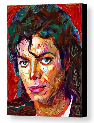 Framed Michael Jackson Abstract 9X11 Art Print Limited Edition W/signed COA • $19.99