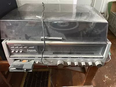 Vintage Panasonic SE-31700 8 Track  AM/FM Record Player PLL Multiplex Circuit • $125