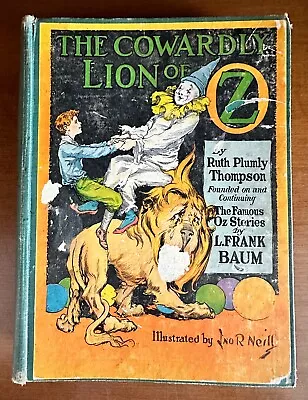 THE COWARDLY LION OF OZ By Ruth Plumly Thompson/L. Frank Baum Canada Publisher • £23.75