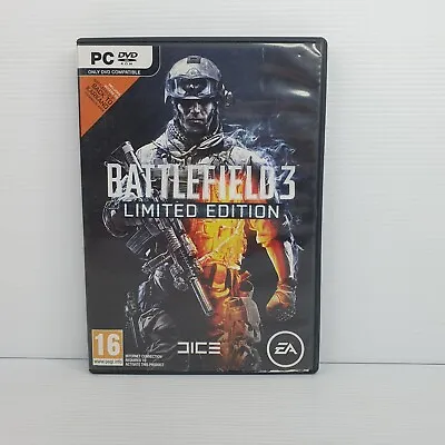 Battlefield 3 : Limited Edition PC DVD-ROM GAME Good Condition + Free Postage • $10.49