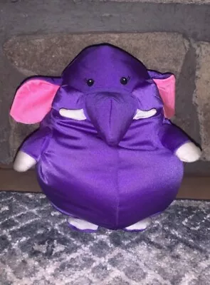 Moshi Purple Elephant Microbead Pillow Plush Stuffed Brentwood Original 12” • $40