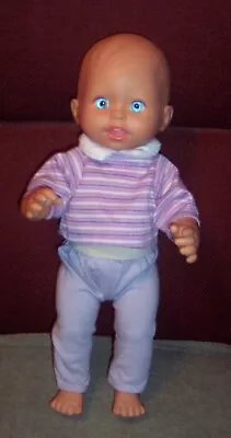 FP Little Mommy 12  All Vinyl Blue Eyes Mattel 2001-2006 Nice Used Doll • $14.99